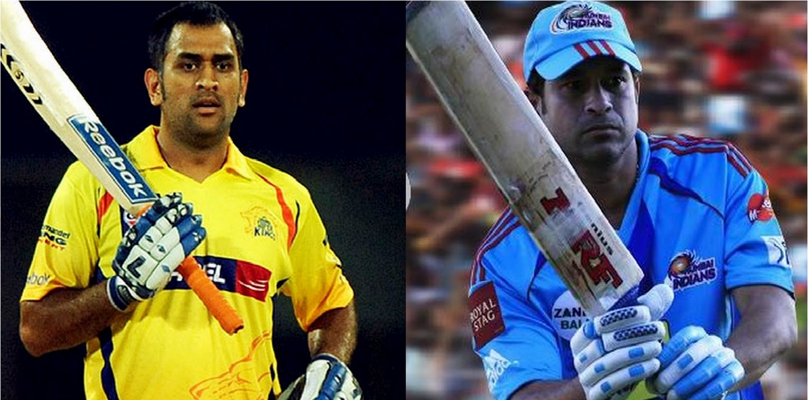 Indian Cricket players Dohni and Sachi